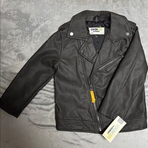 Faux Leather Kids Jacket 3T